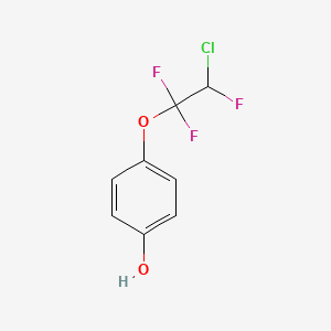molecular formula C8H6ClF3O2 B1600831 4-(2-氯-1,1,2-三氟乙氧基)苯酚 CAS No. 88553-89-3