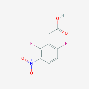 2-(2,6-Difluoro-3-nitrophenyl)acetic acid