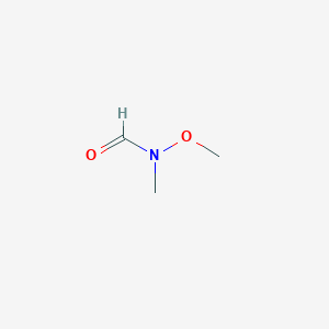 molecular formula C3H7NO2 B1600853 n-甲氧基-n-甲基甲酰胺 CAS No. 32117-82-1