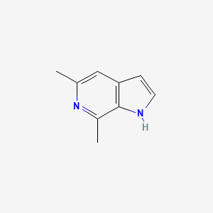 5,7-Dimethyl-1h-pyrrolo[2,3-c]pyridine