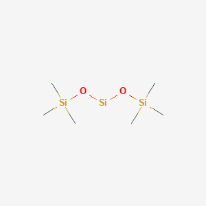 molecular formula C6H18O2Si3 B1600860 1,1,1,5,5,5-Hexamethyltrisiloxane CAS No. 93254-88-7