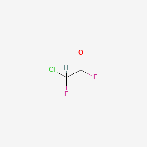 molecular formula C2HClF2O B1600869 Chlorofluoroacetyl fluoride CAS No. 359-34-2