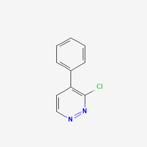 molecular formula C10H7ClN2 B1600875 3-Chloro-4-phenylpyridazine CAS No. 86663-07-2