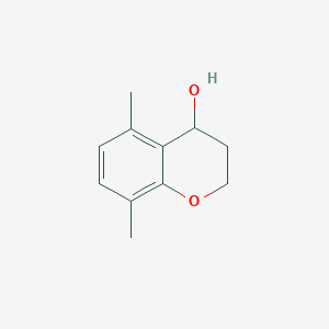 molecular formula C11H14O2 B1600878 5,8-dimethyl-3,4-dihydro-2H-chromen-4-ol CAS No. 51950-89-1