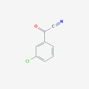 molecular formula C8H4ClNO B1600885 3-Chlorobenzoyl cyanide CAS No. 26152-02-3