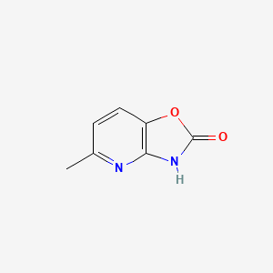 molecular formula C7H6N2O2 B1600886 5-Methyloxazolo[4,5-b]pyridin-2(3H)-one CAS No. 55656-25-2