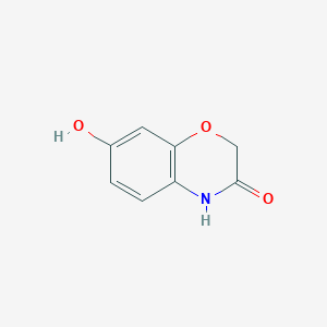 molecular formula C8H7NO3 B1600887 7-hydroxy-2H-benzo[b][1,4]oxazin-3(4H)-one CAS No. 67193-97-9