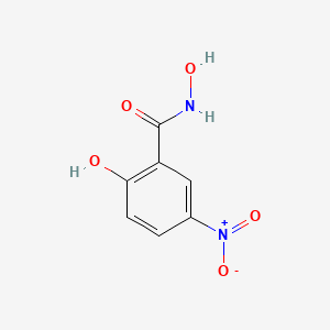 molecular formula C7H6N2O5 B1600893 N,2-Dihydroxy-5-nitrobenzamide CAS No. 61494-42-6