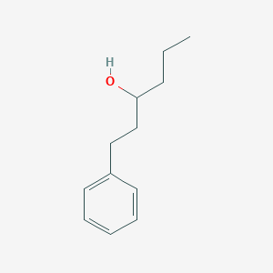 molecular formula C12H18O B1600894 1-Phenylhexan-3-ol CAS No. 2180-43-0