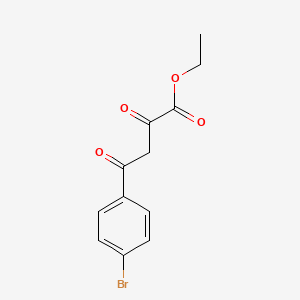molecular formula C12H11BrO4 B1600897 Ethyl 4-(4-bromophenyl)-2,4-dioxobutanoate CAS No. 40155-54-2