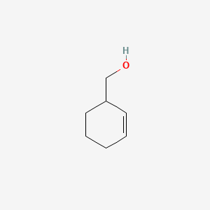 molecular formula C7H12O B1600898 2-Cyclohexene-1-methanol CAS No. 3309-97-5