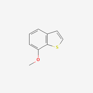 molecular formula C9H8OS B1600899 7-Methoxybenzo[b]thiophene CAS No. 88791-08-6