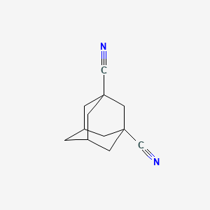 molecular formula C12H14N2 B1600903 Adamantane-1,3-dicarbonitrile CAS No. 62472-38-2