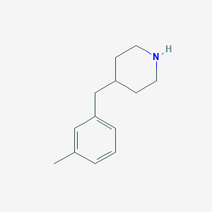 molecular formula C13H19N B1600904 4-(3-Methyl-benzyl)-piperidine CAS No. 496056-53-2