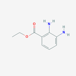 molecular formula C9H12N2O2 B1600907 Ethyl 2,3-diaminobenzoate CAS No. 37466-88-9