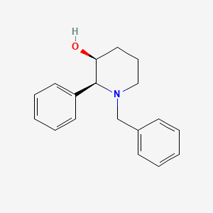 (2S,3S)-1-N-Benzyl-3-hydroxy-2-phenylpiperidine