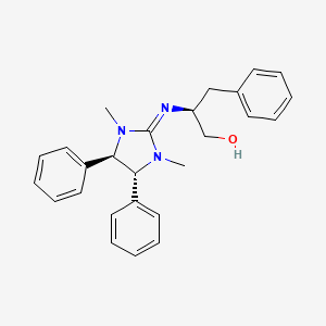 (4R,5R)-1,3-Dimethyl-4,5-diphenyl-2-[(S)-1-benzyl-2-hydroxyethylimino]imidazolidine