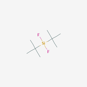 molecular formula C8H18F2Si B1600918 DI-Tert-butyldifluorosilane CAS No. 558-63-4
