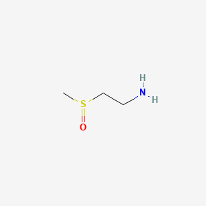 molecular formula C3H10ClNOS B1600919 2-(methylsulfinyl)ethanamine CAS No. 49773-19-5
