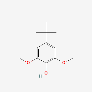 molecular formula C12H18O3 B1600923 2,6-Dimethoxy-4-tert-butylphenol CAS No. 6766-84-3