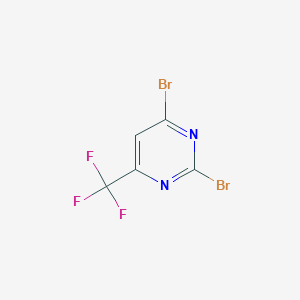 2,4-Dibromo-6-(trifluoromethyl)pyrimidine