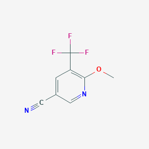 6-Methoxy-5-(trifluoromethyl)nicotinonitrile