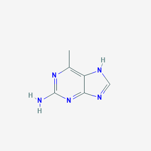 molecular formula C6H7N5 B160096 6-Methyl-1H-purin-2-amine CAS No. 1681-10-3