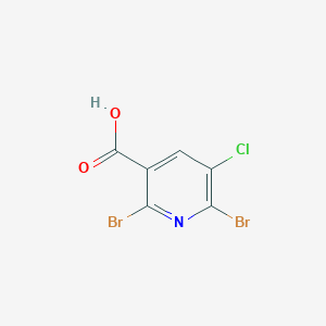 2,6-Dibromo-5-chloronicotinic acid