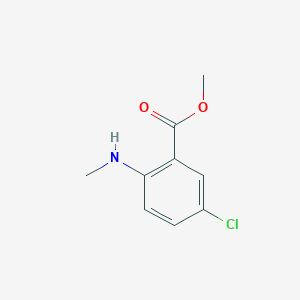 B1600988 Methyl 5-chloro-2-(methylamino)benzoate CAS No. 55150-07-7