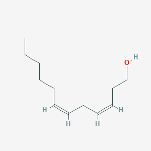 molecular formula C12H22O B1600990 3Z,6Z-Dodecadien-1-ol CAS No. 29125-78-8