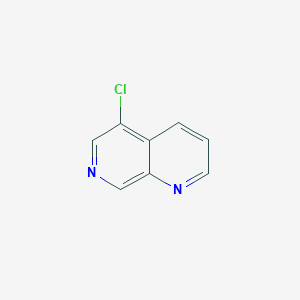 molecular formula C8H5ClN2 B1600994 5-Chloro-1,7-naphthyridine CAS No. 67967-10-6