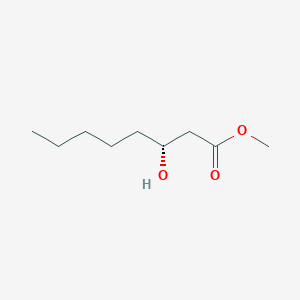 B1601000 Methyl (3R)-3-hydroxyoctanoate CAS No. 78672-90-9