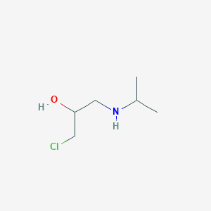 molecular formula C6H14ClNO B1601004 3-Isopropylamino-2-hydroxy-1-chloropropane CAS No. 50666-68-7