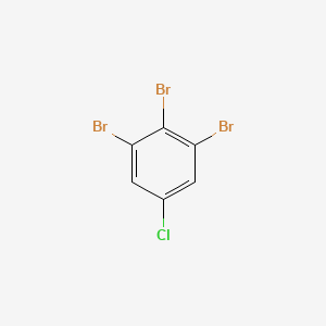 molecular formula C6H2Br3Cl B1601005 1,2,3-Tribromo-5-chlorobenzene CAS No. 3460-25-1