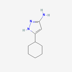 5-Cyclohexyl-1H-pyrazol-3-amine