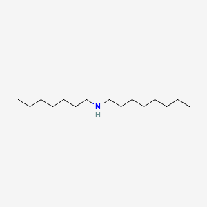 molecular formula C15H33N B1601023 N-(N-HEPTYL)-N-OCTYLAMINE CAS No. 26627-77-0