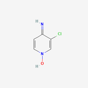 molecular formula C5H5ClN2O B1601024 4-Amino-3-chloropyridine N-oxide CAS No. 343927-62-8