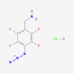 4-Azido-2,3,5,6-tetrafluorobenzyl amine hydrochloride
