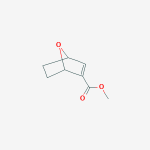 molecular formula C8H10O3 B1601036 Methyl 7-oxabicyclo[2.2.1]hept-2-ene-2-carboxylate CAS No. 86708-65-8