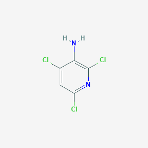 molecular formula C5H3Cl3N2 B1601043 2,4,6-Trichloropyridin-3-amine CAS No. 91872-08-1