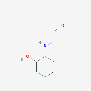molecular formula C9H19NO2 B1601049 2-((2-Methoxyethyl)amino)cyclohexanol CAS No. 1161009-87-5