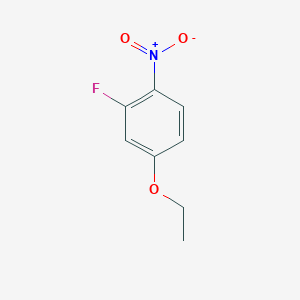 molecular formula C8H8FNO3 B1601056 4-乙氧基-2-氟-1-硝基苯 CAS No. 28987-48-6
