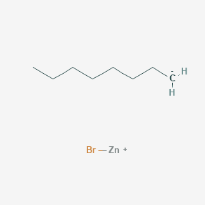 molecular formula C8H17BrZn B160106 N-Octylzinc bromide CAS No. 131379-13-0
