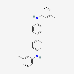 molecular formula C26H24N2 B1601067 N4,N4'-二间甲苯基-[1,1'-联苯]-4,4'-二胺 CAS No. 78888-06-9