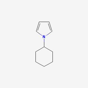 molecular formula C10H15N B1601070 1-cyclohexyl-1H-pyrrole CAS No. 31708-14-2