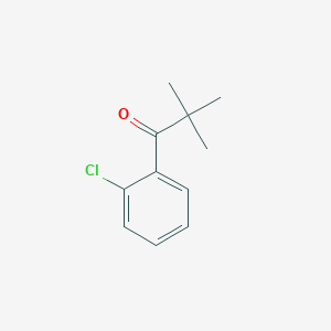 molecular formula C11H13ClO B1601079 2'-CHLORO-2,2-DIMETHYLPROPIOPHENONE CAS No. 61593-17-7