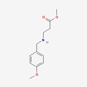 Methyl 3-(4-methoxybenzylamino)propanoate