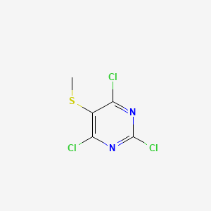 2,4,6-Trichloro-5-(methylthio)pyrimidine