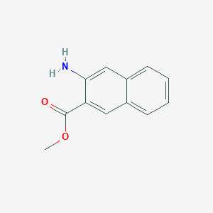 molecular formula C12H11NO2 B1601104 methyl 3-amino-2-naphthoate CAS No. 21597-54-6