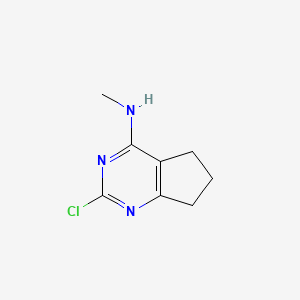 2-Chloro-N-methyl-6,7-dihydro-5H-cyclopenta[d]pyrimidin-4-amine